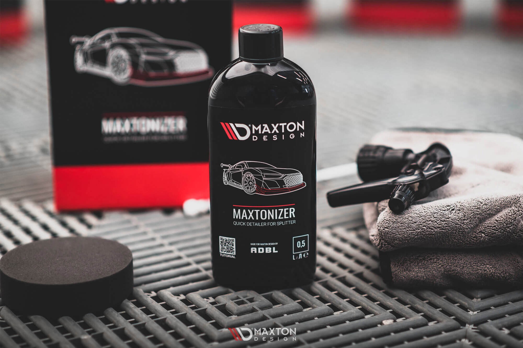 Почистващ препарат maxtonizer за спойлери maxton design 500ml Почистващ препарат maxtonizer за спойлери maxton design 500ml