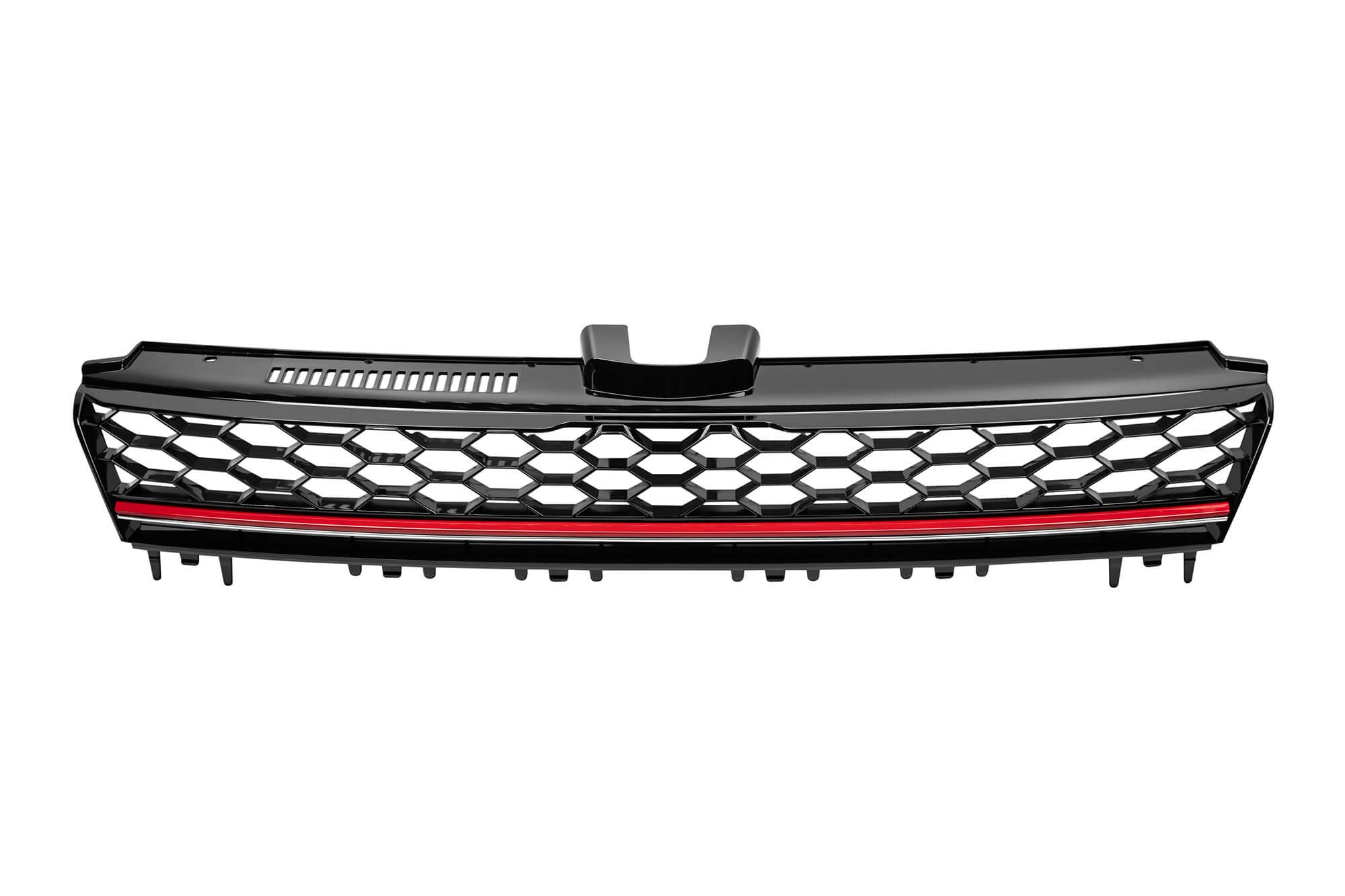 gti решетка за vw golf vii 2012 2017 за gti броня, без отвор за емблема gti решетка за vw golf vii 2012 2017 за gti броня, без отвор за емблема