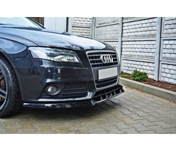 Спойлер за стандартна предна броня maxton design за audi a4 b8 (2007 2011) Спойлер за стандартна предна броня maxton design за audi a4 b8 (2007 2011)
