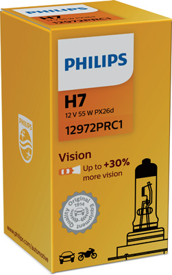Крушка philips h7, 12v, 55w, 3200 К